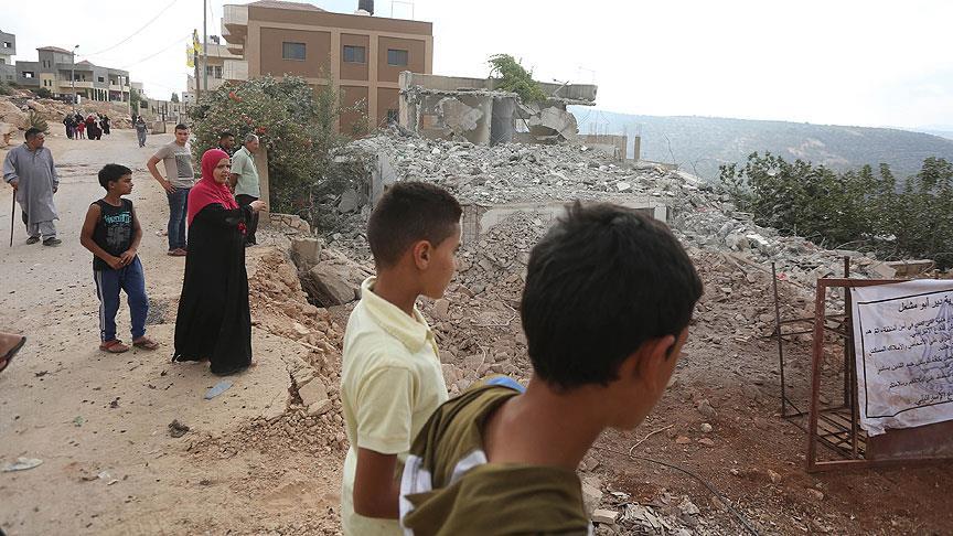 İsrail güçleri Filistinlilere ait 36 evi yıktı 