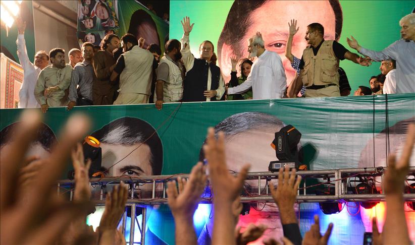 Pakistan’s Sharif culminates his 'homecoming' march