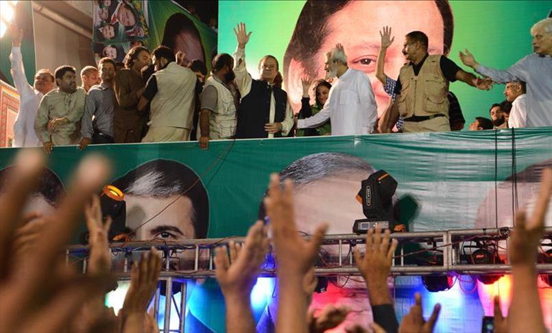 Ex primer ministro de Pakistán culminó su marcha de cuatro días