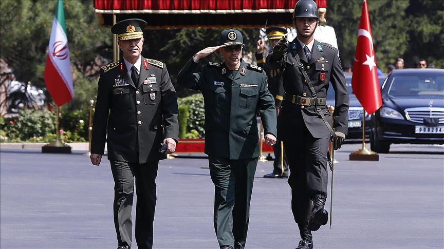 Turkish military chief meets Iranian counterpart
