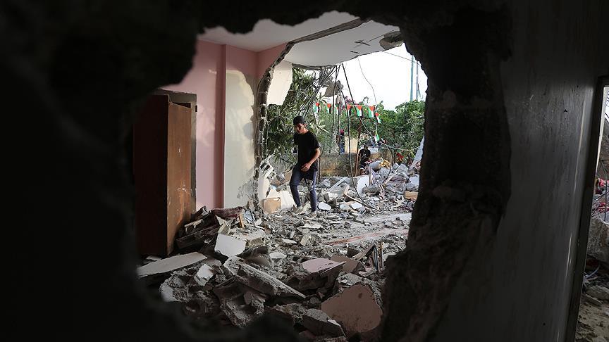 İsrail'in Filistinlilere ait bir evi yıkmasının ardında olay çıktı: 27 yaralı
