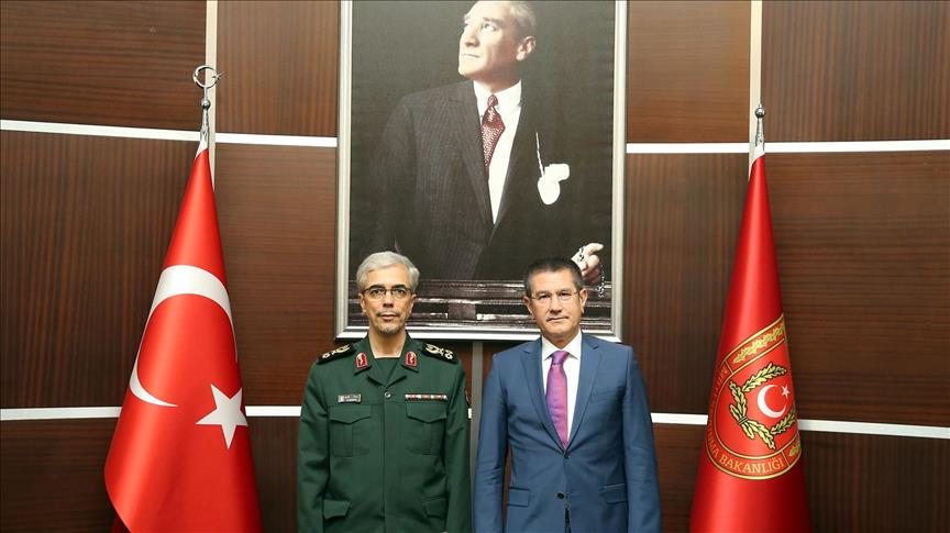 Canikli reçoit le général Mohammad Bagheri, chef d'état-major iranien