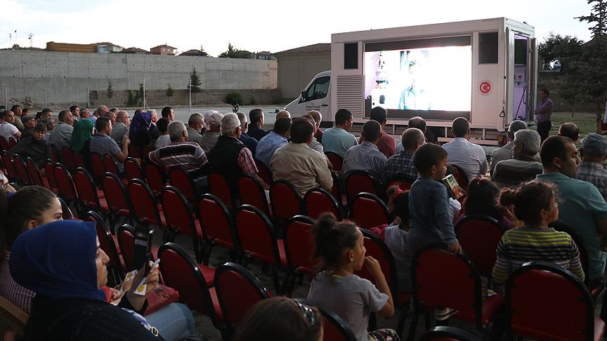 Yozgat Valiliği köy çocuklarını sinemayla buluşturuyor