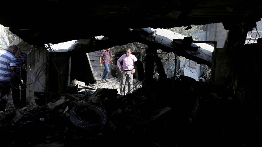 الجيش الإسرائيلي يفجر منزلا قرب رام الله