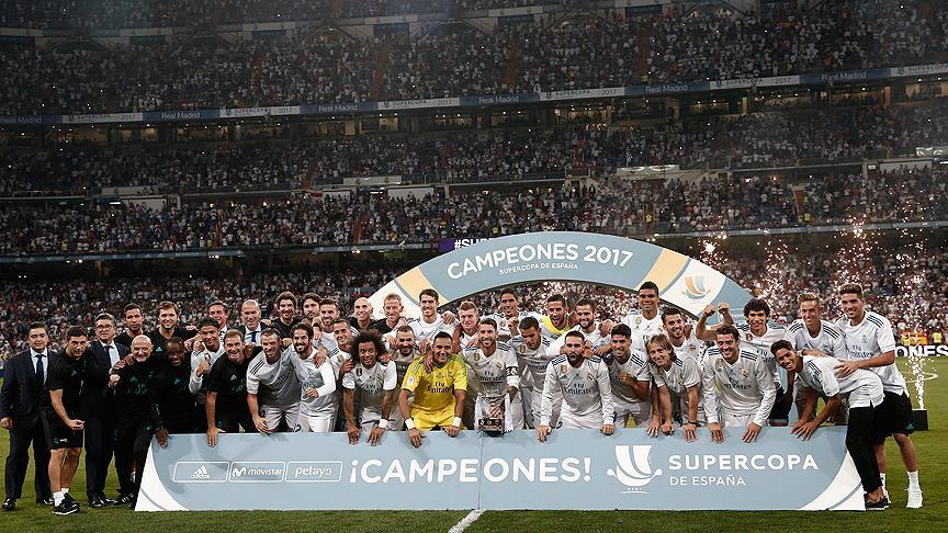 İspanya'da sezonun ilk kupası Real Madrid'in