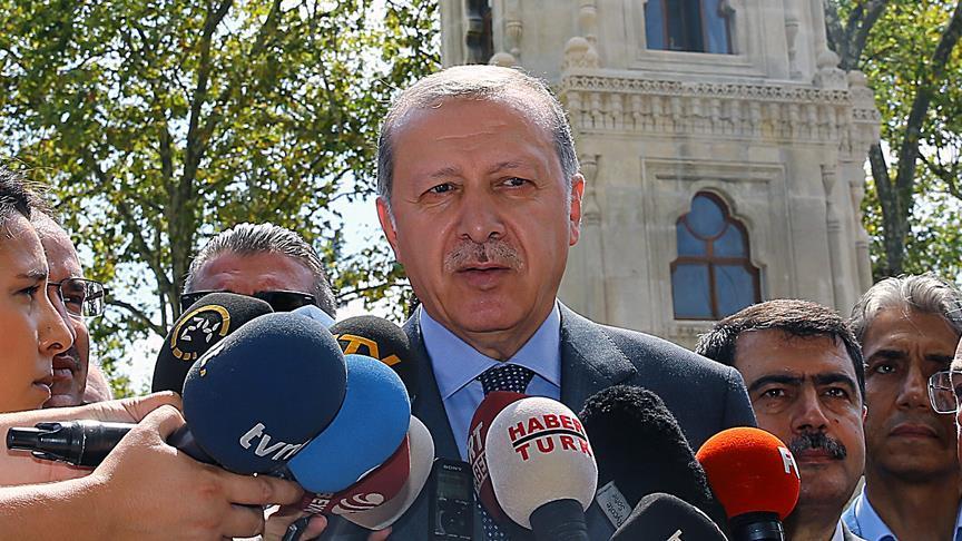 Эрдоган обратился к турецкой диаспоре Германии