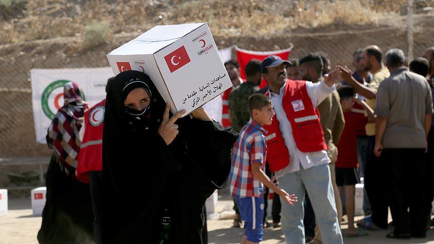 Turkey among top nations contributing humanitarian aid