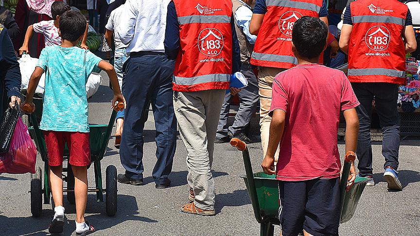Diyarbakır'da mobil ekipler sokakta çalışan çocuklar için görevde 