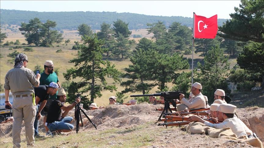 'Postacı Nevzat' Dumlupınar Muharebesi'nin kısa filmini çekiyor