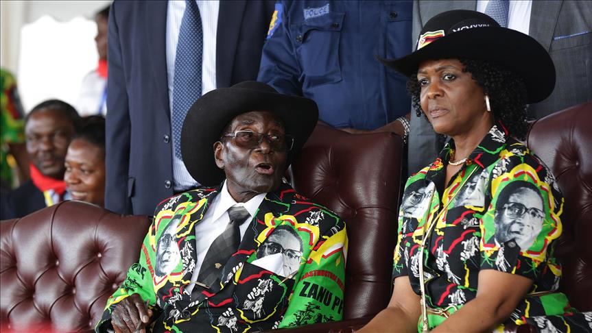 Zimbabwe’s first lady returns home amid assault claims