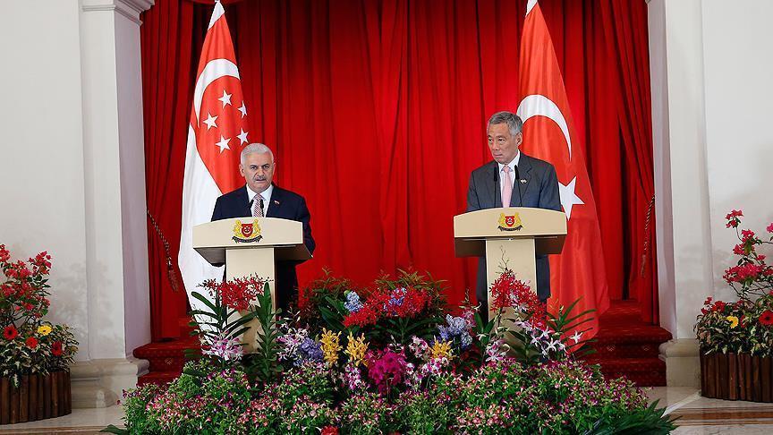 يلدريم يشكر سنغافورة لدورها في انضمام تركيا إلى الحوار القطاعي لـ "آسيان"