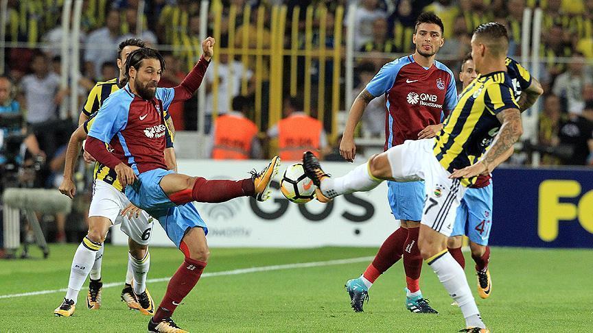 Football: Fenerbahce, Trabzonspor share points