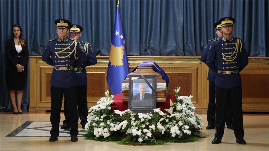 Homazhe në nderim të ish-kryeministrit të Kosovës, Bajram Rexhepi
