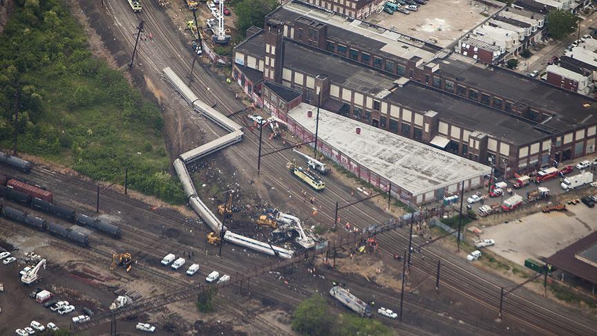 Pennsylvania'da tren kazası: 42 yaralı