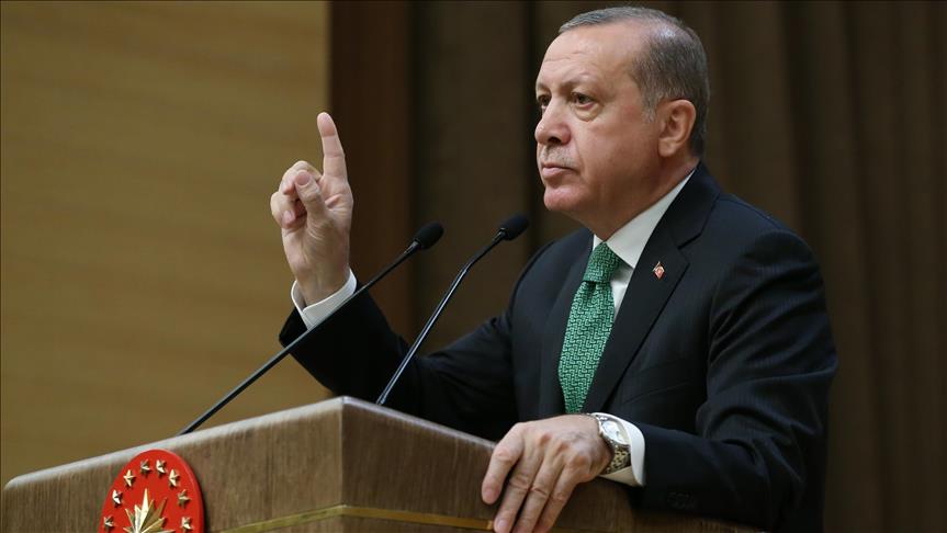 Erdogan Nous Empêcherons La Création Dun état Terroriste - 