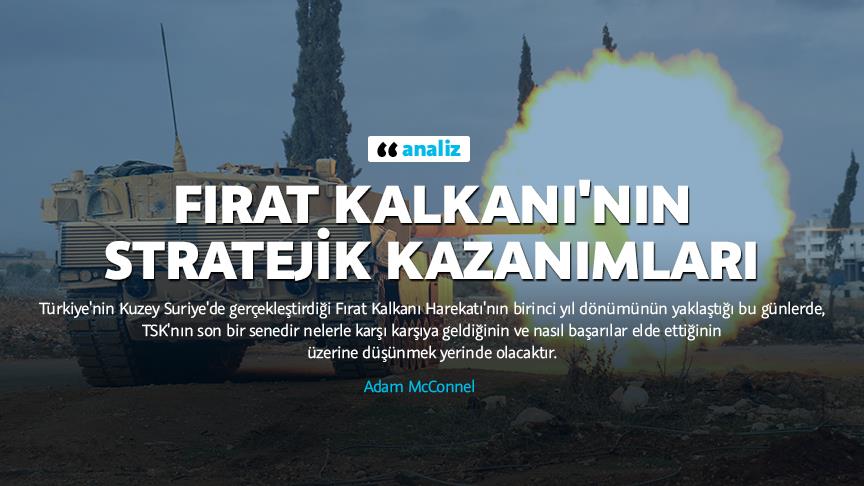 Fırat Kalkanı'nın stratejik kazanımları