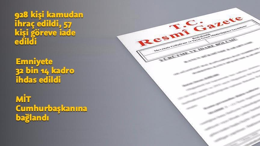 İki yeni KHK yayımlandı
