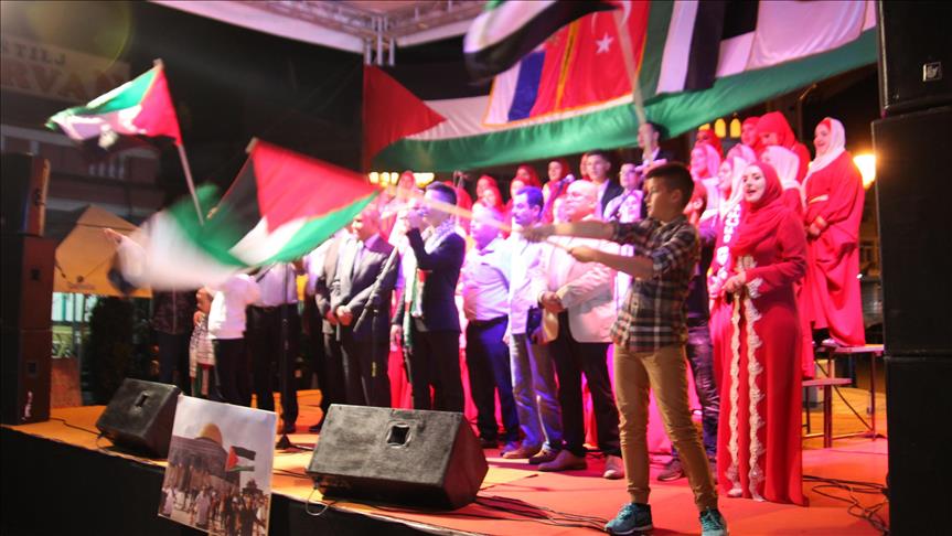 U Novom Pazaru održan još jedan skup podrške narodu Palestine