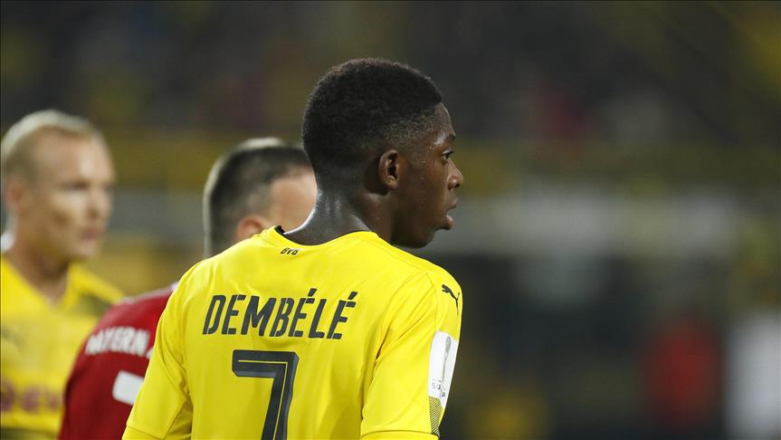 Football : Le français Ousmane Dembélé au FC Barcelone pour 5 saisons