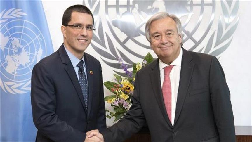 Venezuela le pide a la ONU intervenir ante las sanciones de EEUU