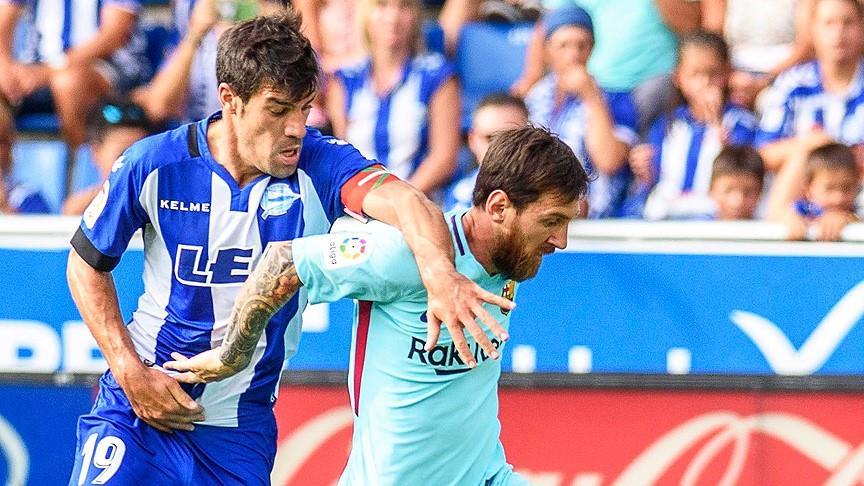 Espagne/La Liga-2ème j. : Barcelone l’emporte à Alavés, doublé de Messi (0-2)