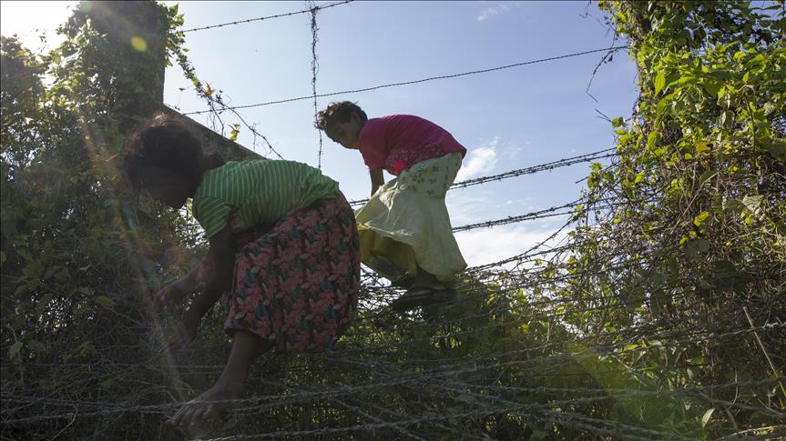 Des milliers de Rohingyas fuient le Myanmar vers le Bangladesh