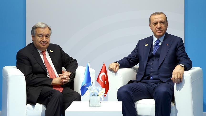 Erdogan urges UN to put pressure on Myanmar government