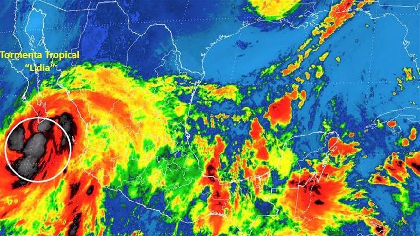 Alerta en México por la tormenta tropical ‘Lidia’
