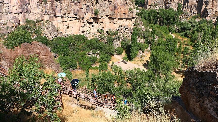 La vallée d'Ihlara séduit toujours les touristes