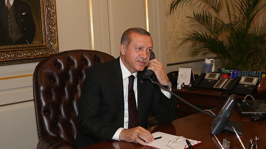 Erdogan extends Eid greetings to Muslim leaders