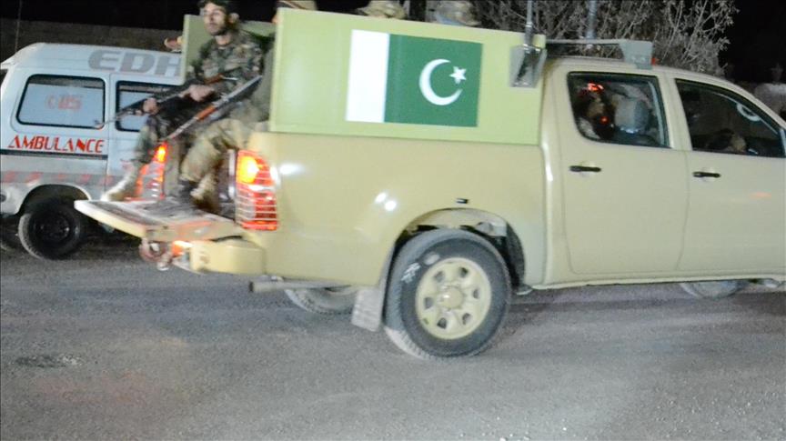 3 Pakistani security personnel killed in terror attack