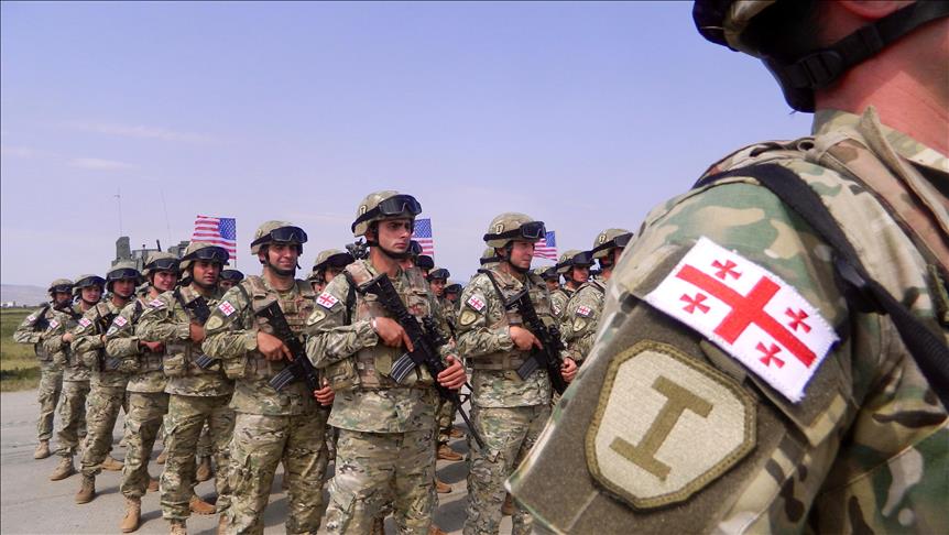 سه تن از نظامیان گرجستان در افغانستان زخمی شدند