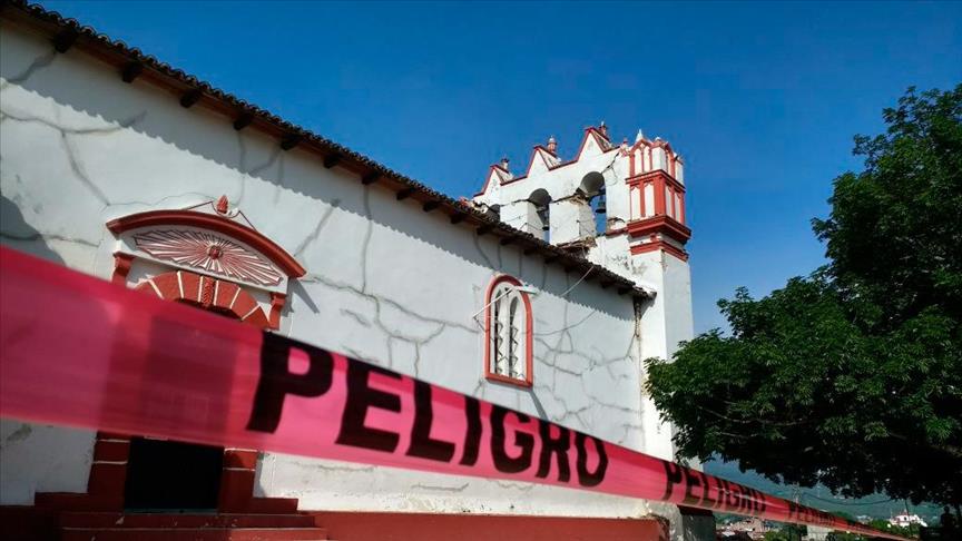Se registró terremoto de 8,2 en la escala de Richter en México