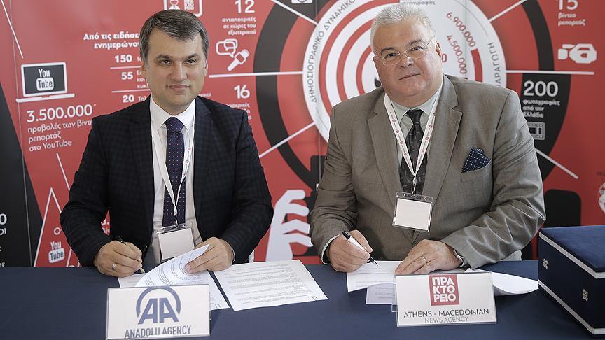 Anadolu Agency renews deal with Greek news agency