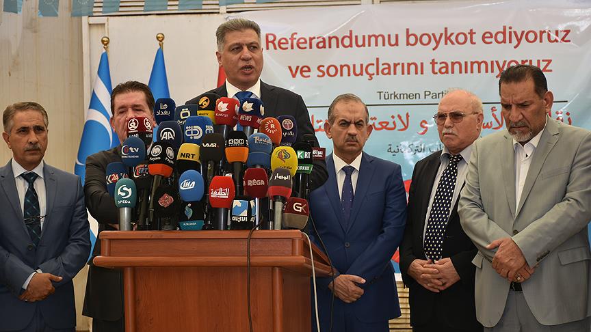 IKBY bağımsızlık referandumuna Türkmenlerin tepkisi sürüyor 