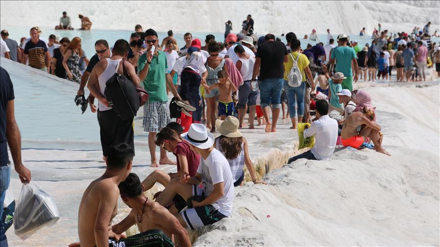 «Хлопковый замок» Турции - Памуккале