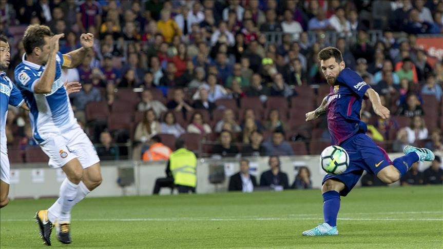 Foot / Espagne – La Liga 3ème j. : une "manita" du FC Barcelone face à l’Espanyol (5-0)