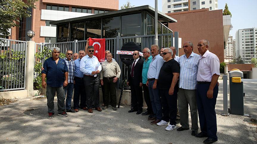 Emekli özel harekatçılardan dizi protestosu