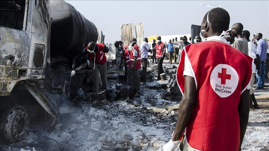 "الصليب الأحمر" يعلق أنشطته في المنطقة الاستوائية بجنوب السودان