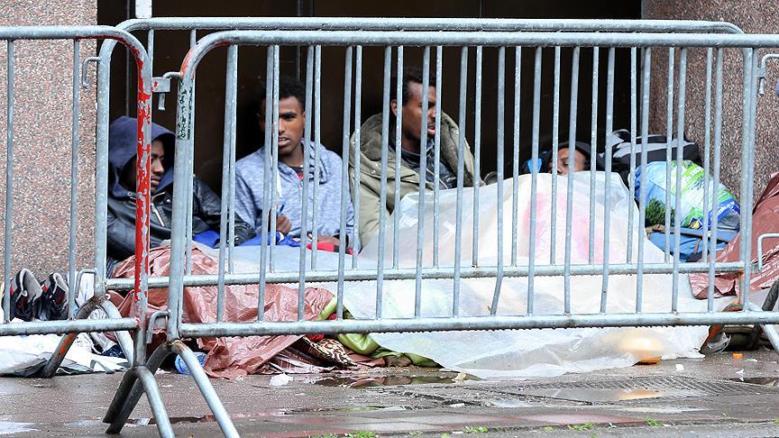 Belçika'da polis müdahalesi sonrası sığınmacı sayısı azaldı