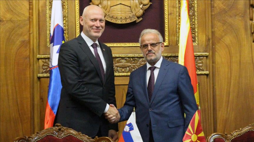 "Sllovenia mbështet Maqedoninë për anëtarësimin në BE dhe NATO" 