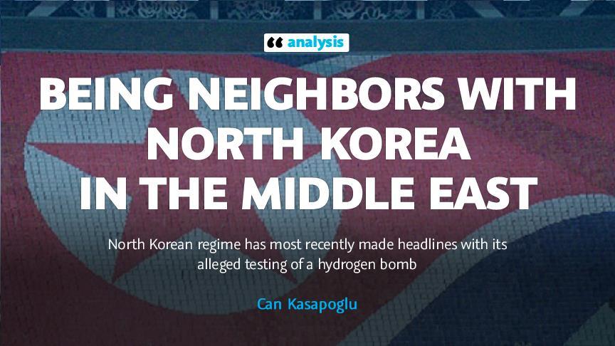 Being neighbors with North Korea in the Middle East