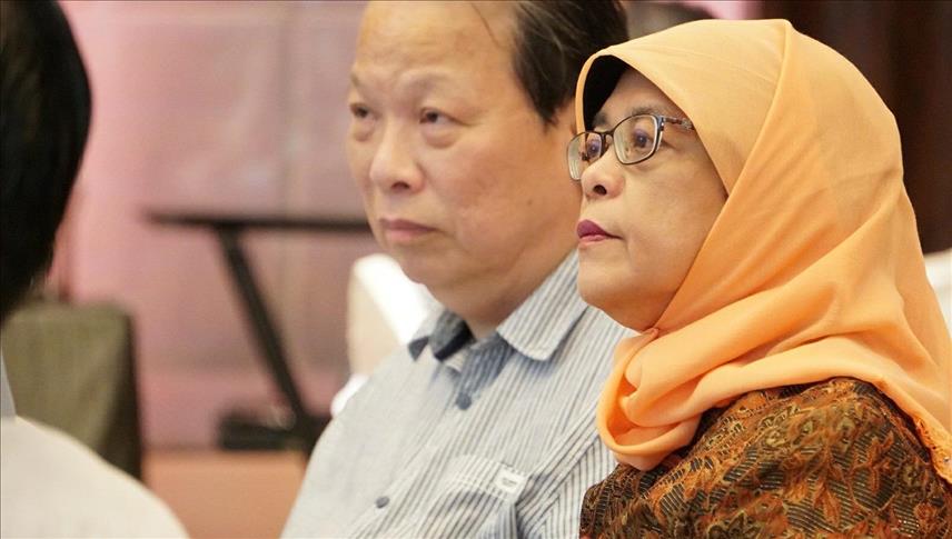 Tagar #NotMyPresident sambut presiden terpilih Halimah Yacob