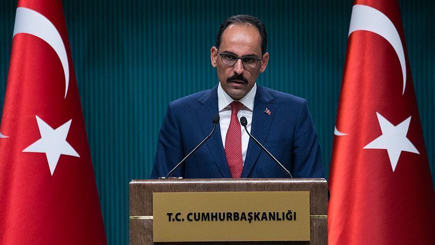 Ibrahim Kalin: Odgovorni da odustanu od referenduma na sjeveru Iraka