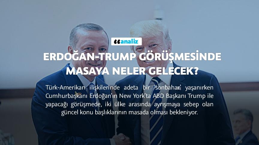 Erdoğan-Trump görüşmesinde masaya neler gelecek?