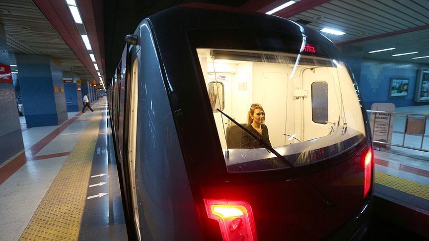 ankara metrosunun kadin vatmanlari