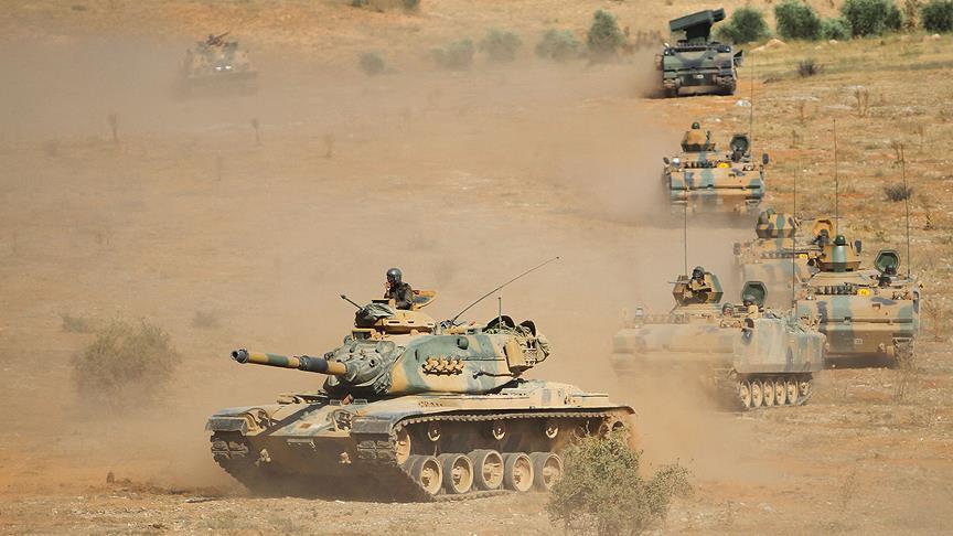 Турските сили започнаа голема воена вежба во југоисточниот дел на земјата
