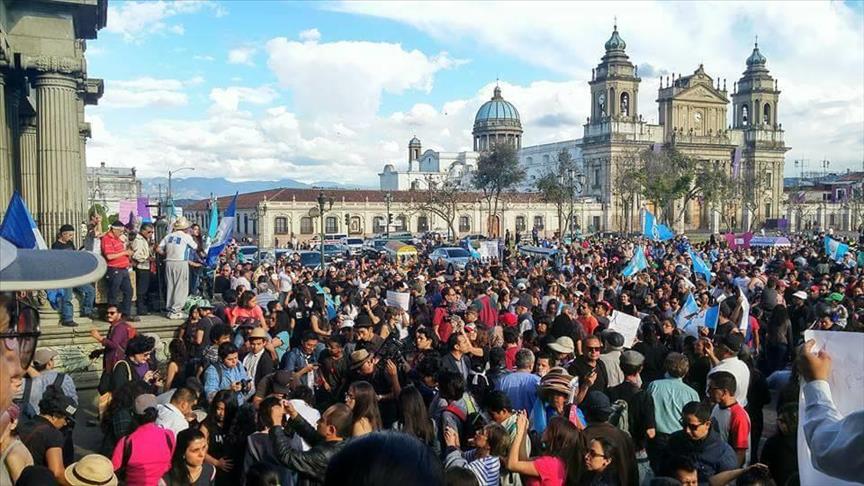 Organizaciones sociales de Guatemala se unen al paro nacional
