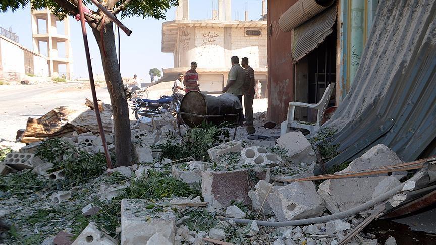 تشدید حملات هوایی رژیم اسد در ادلب 