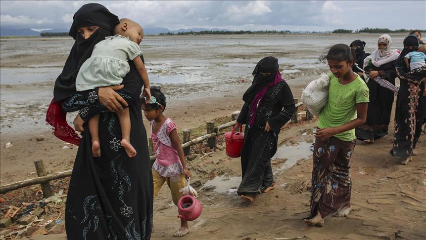 UN: 421,000 Rohingya entered Bangladesh since Aug. 25